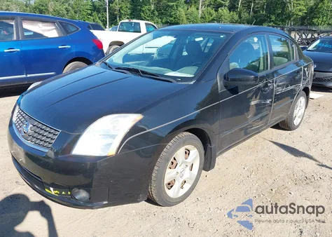 2007 Nissan Sentra 2.0S z USA, uszkodzony, nr VIN 3N1AB61E57L695393